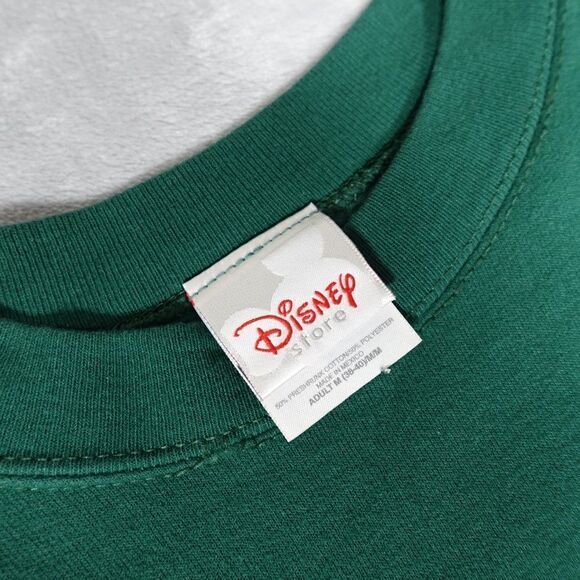 Vintage Disney Tigger Crewneck Sweatshirt Mens M Cartoon Pooh Y2K Green - Picture 3 of 8